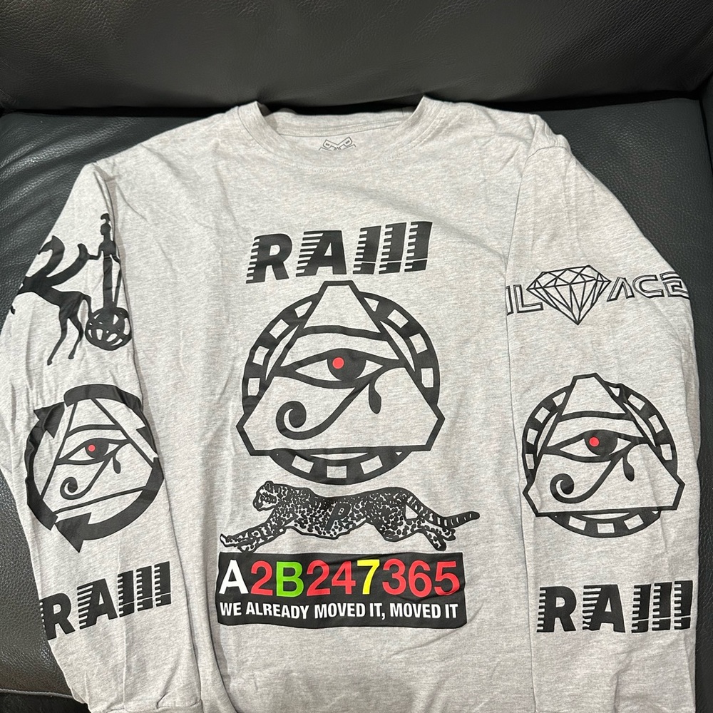 PALACE Raa long sleeve tee ILLuminati
